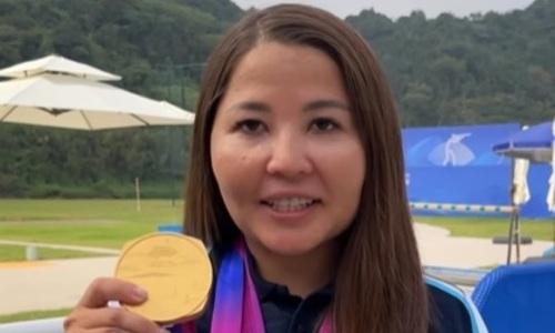 Чемпионка Азиады-2023 обратилась к казахстанским спортсменам