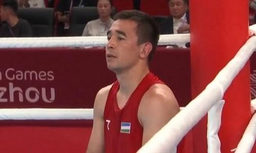 Дусматов после победы над Бибосыновым выиграл медаль Азиады-2023