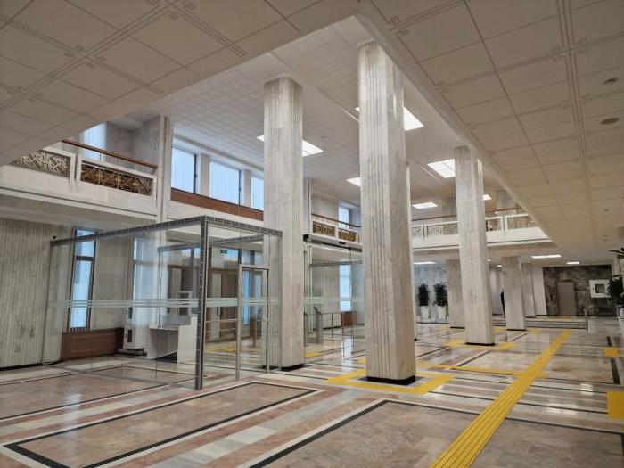 Здание акимата Алматы восстановили с сохранением архитектурного облика