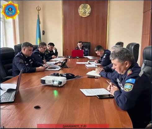 В Карагандинской области проведено внеплановое заседание областной Комиссии по ЧС