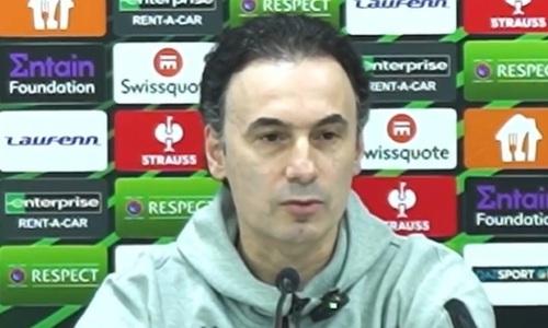 Главный тренер «Астаны» оценил шансы в домашнем матче против «Виктории»