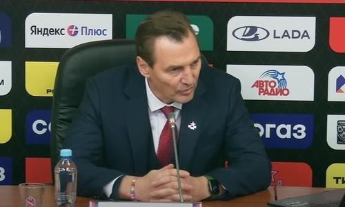 Наставник ЦСКА отметил важность победы над «Барысом»