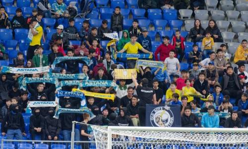 Стало известно количество зрителей на матче «Астана» — «Виктория»