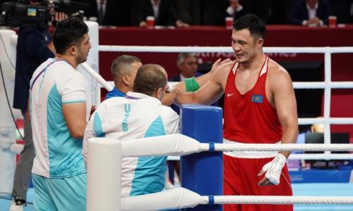 Кункабаев обратился к казахстанцам после боя с Джалоловым за «золото» Азиады-2023