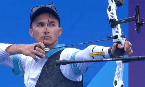 Казахстанский лучник сразился за медаль с двукратным чемпионом Азиады-2023