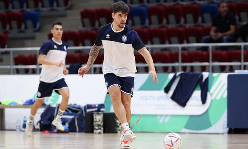 Лео сыграл юбилейный матч за сборную Казахстана по футзалу