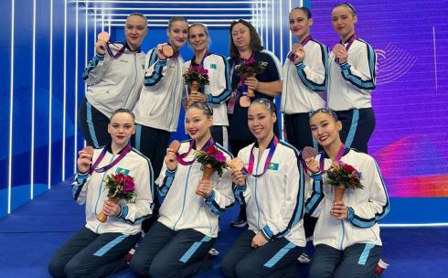 Бронзовые медали по плаванию завоевали карагандинские спортсменки на Азиатских играх