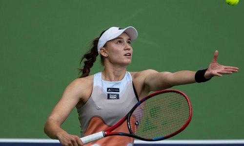 Елена Рыбакина «сообщила» хорошую новость перед Итоговым турниром WTA
