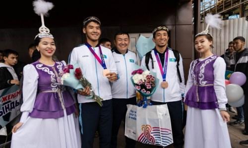 В Костанае встретили призеров Азиады-2023 по джиу-джитсу