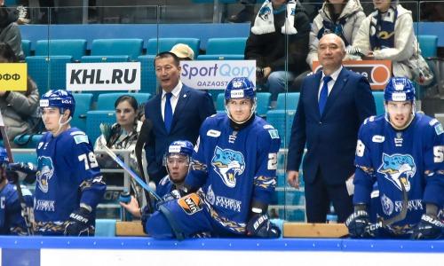 КХЛ отметила изменения в «Барысе» после прихода Галым Мамбеталиева