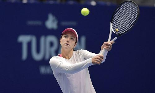 Казахстанская теннисистка пробилась в основную сетку турнира в Гонконге