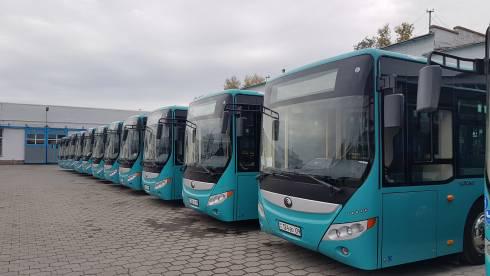 Новые автобусы выйдут в рейсы на маршруты Караганда – Топар и Караганда – Абай