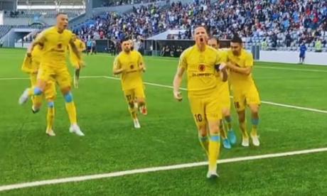 Казахстан опустился в рейтинге УЕФА