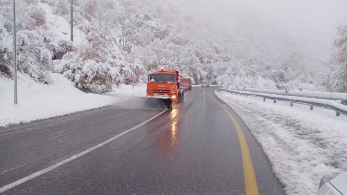 Дорогу на Шымбулак закрыли из-за снега
                14 октября 2023, 15:57
