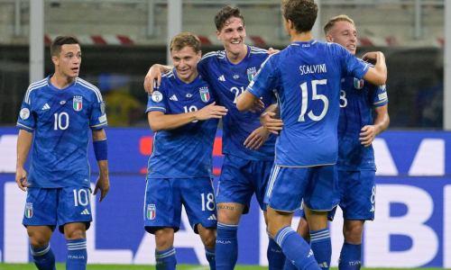 Италия учинила разгром в матче отбора Евро-2024 по футболу