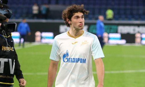 Футболист «Зенита» отреагировал на необычное решение в матче с «Кайратом»