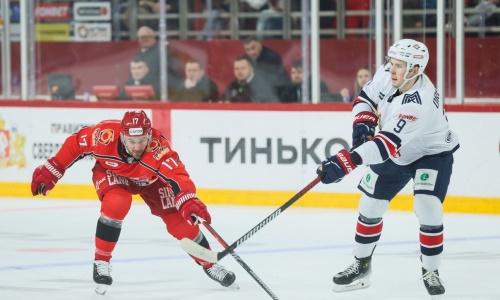 Голы хоккеистов сборной Казахстана помогли добиться разгрома в КХЛ. Видео