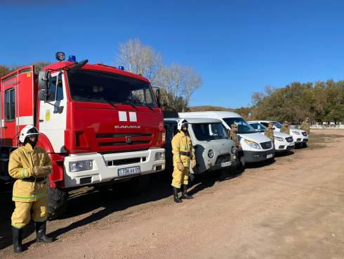 Лесопожарную станцию открыли в селе Каратал Актогайского района