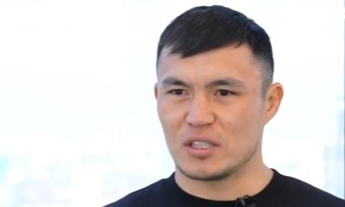 Камшыбек Кункабаев рассказал о словах отца после боя с Баходиром Джалоловым в финале Азиады-2023
