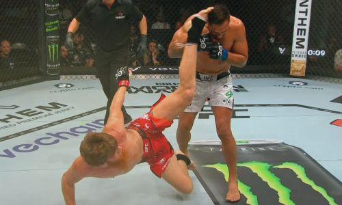 «Дагестанский казах» ярко дебютировал в UFC