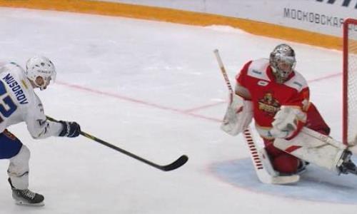 Видео второй подряд выездной победы «Барыса» в КХЛ