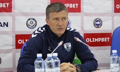 Главный тренер «Каспия» обратился к «Тоболу» после матча КПЛ