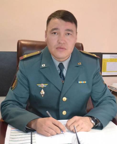 Полковник Рауан Омаров поздравляет карагандинцев с Днём Республики