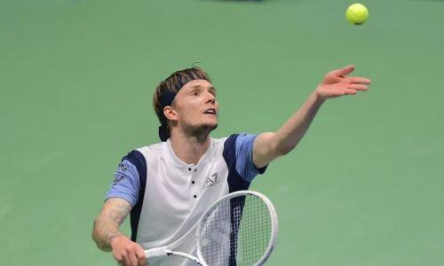 Лучший теннисист Казахстана проиграл на старте турнира в Швейцарии