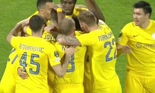 Два быстрых гола состоялись в матче «Балкани» — «Астана». Видео