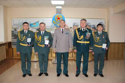 Карагандинский офицер был удостоен Ордена «Айбын» ІІ степени