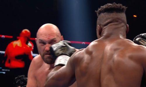 Неожиданно закончился бой Тайсон Фьюри — Фрэнсис Нганну за титул чемпиона WBC