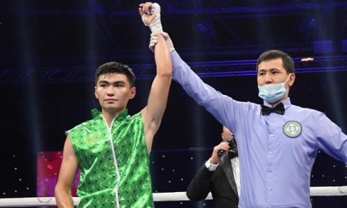 22-летний казахстанский нокаутер победил россиянина с 33 боями