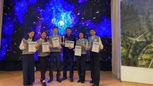 Команда школьников Карагандинской области заняла третье место на республиканском астротурнире