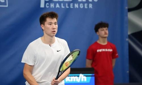 Казахстанский теннисист вышел в четвертьфинал турнира в США