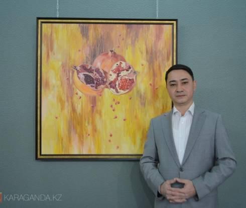 Персональная выставка работ Мадихана Калмаханова открылась в карагандинской галерее