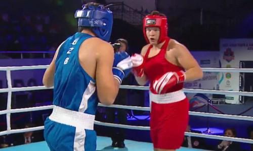 Супертяжи из Казахстана и Узбекистана зарубились в финале молодежного чемпионата Азии по боксу