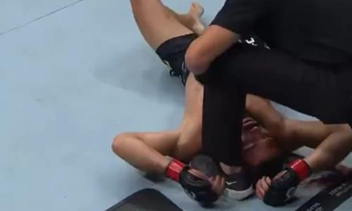 Преследователь Шавката Рахмонова упал в сенсационный нокаут в UFC. Видео