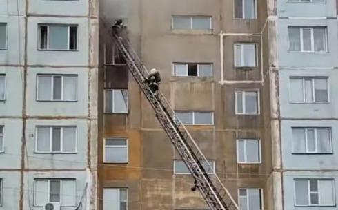 Мужчина получил ожоги в результате пожара в Темиртау
