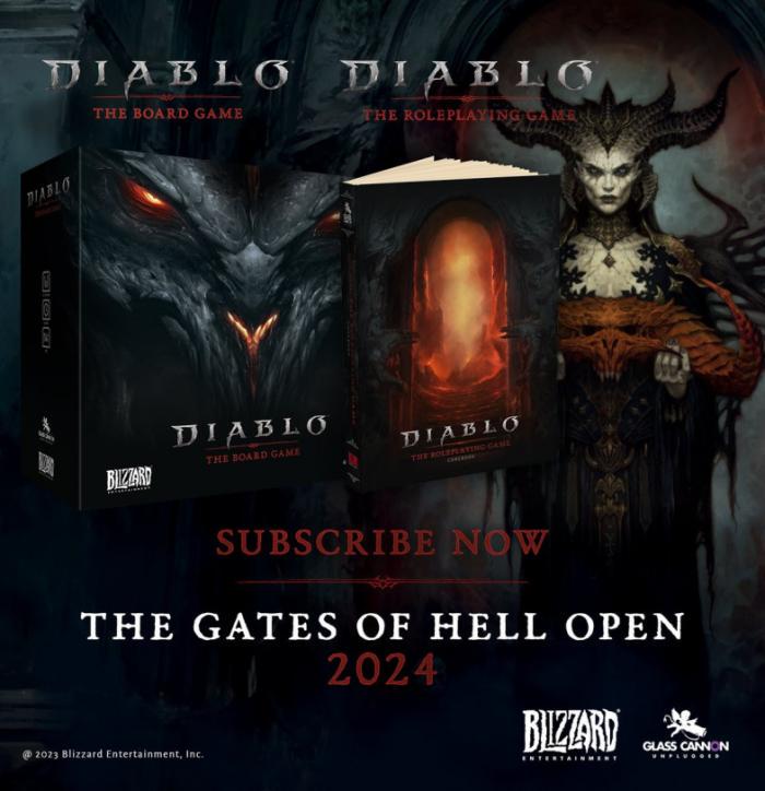 Анонсировали официальную настольную игру по Diablo