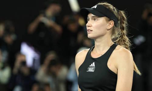 Елена Рыбакина вызвала беспокойство после Итогового турнира WTA