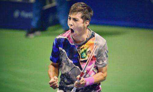 Решивший выступать за Казахстан российский теннисист сотворил историю