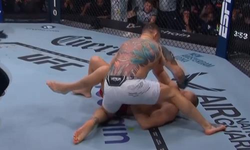 Видео полного боя Сергей Павлович — Том Аспиналл с тяжелым нокаутом на UFC 295