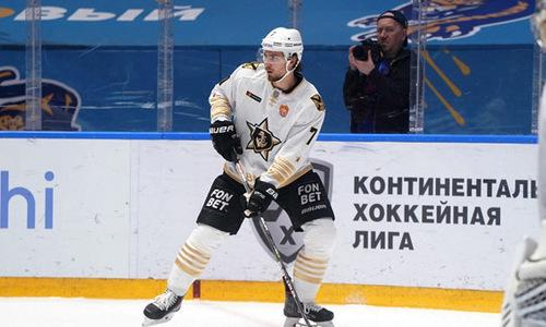 Гол хоккеиста сборной Казахстана едва не помог клубу КХЛ сотворить сенсацию. Видео