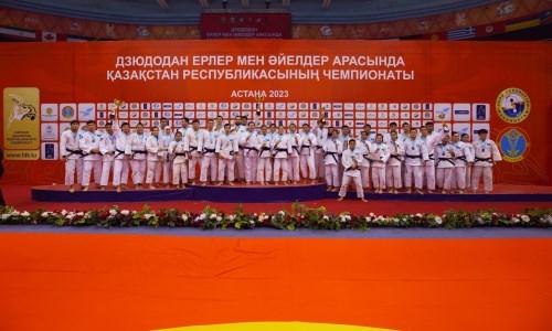Определились чемпионы Казахстана по дзюдо