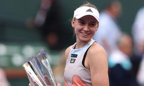 Елена Рыбакина вошла в топ-5 теннисисток мира по заработкам за сезон