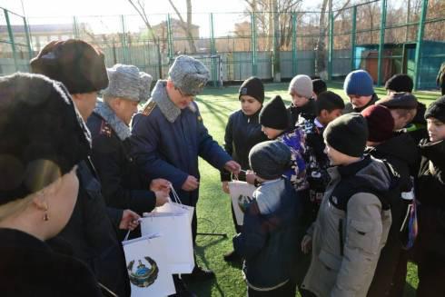 Школьники посетили музей ДП Карагандинской области