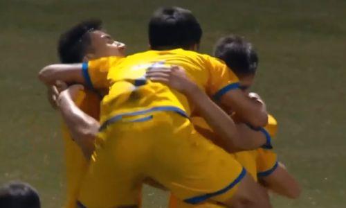 Видео победы Казахстана в отборе на футбольный Евро