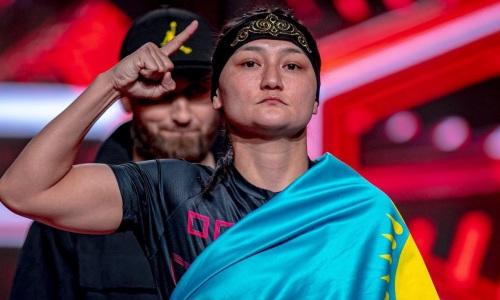 Восходящая звезда казахстанского ММА завоевала титул