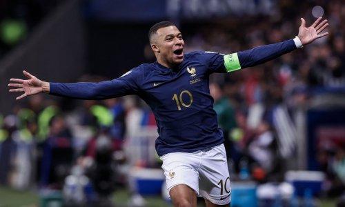 Сборная Франции по футболу установила три рекорда в одном матче