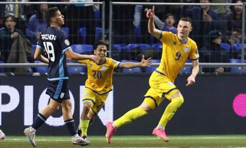 УЕФА номинировал гол игрока сборной Казахстана